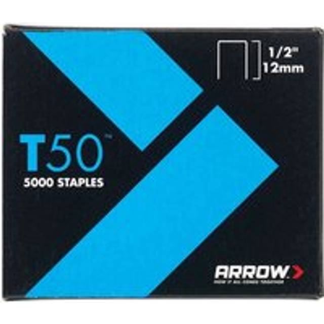 T50 Staples 12mm (1/2in) (Pack 5000, 4 x 1250) - Blue - 1000mm x 1000mm