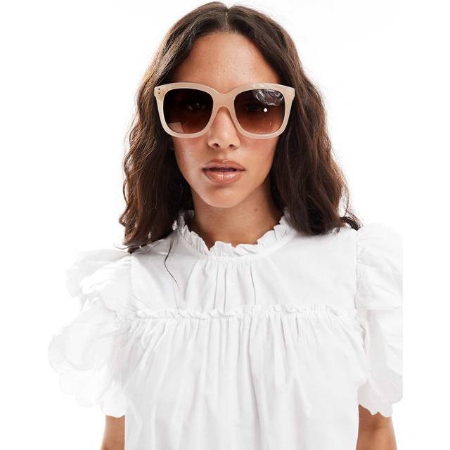 New Look Mink D Frame Sunglasses