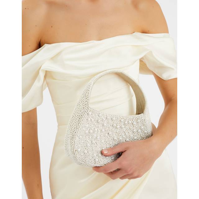 Mini Hand-beaded Pearl Handbag - Accessorize - Multicolour - One Size