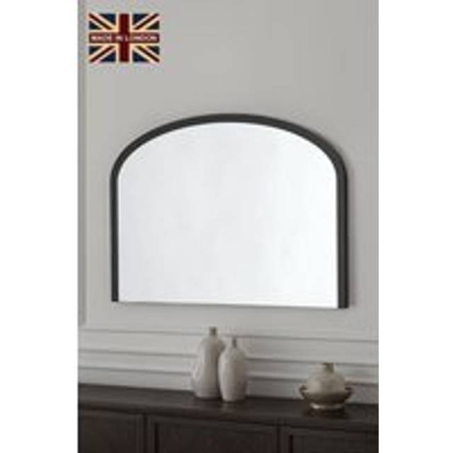 Endless Curved Mantle Mirror Black - One Size