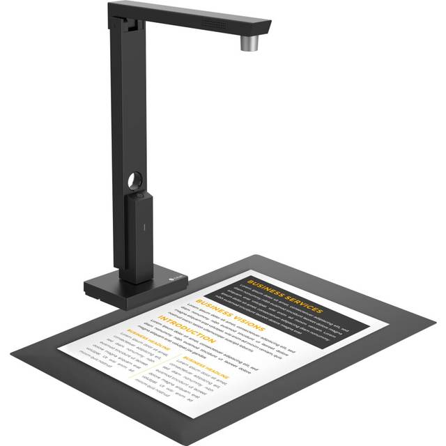 Lens 800 Pro 8MP Document Scanner & Document Camera, Portable Scanner A4, Fast Scan 1s/Page, Easy-to-Use OCR, for Mac & Windows