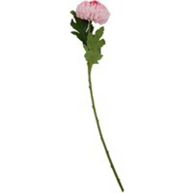 Premier Housewares Fiori Chrysanthemum Stem Pink Flower - 84cm
