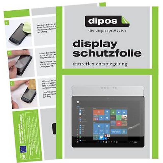 2x screen protector for microsoft surface go protection anti glare dipos