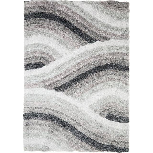 ULTRA PLUSH WAVE BLUE - Grey - 160cm x 230cm