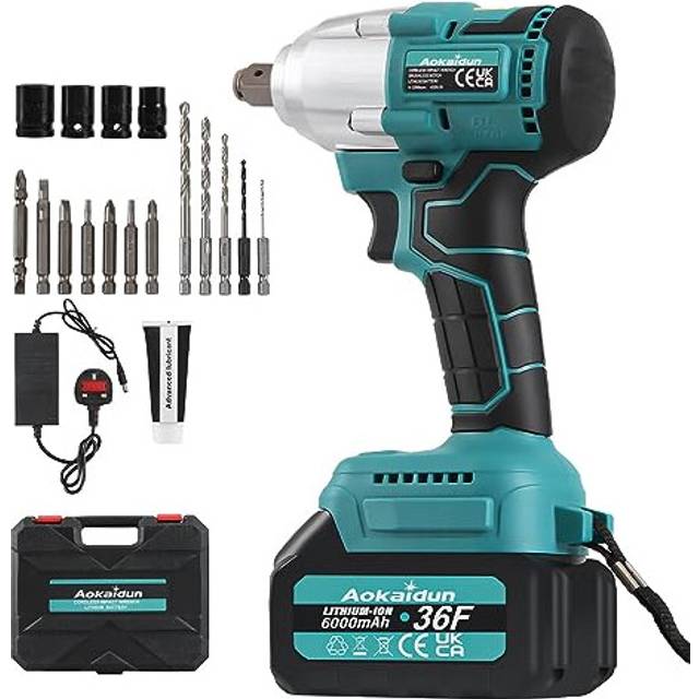 Panana Cordless Impact Wrench,1/2 Brushless Impact Gun,3-in-1 Power Electric Wrench/Max Torque (420N.m), 21V Drill Set with 6.0Ah Battery and Charger,