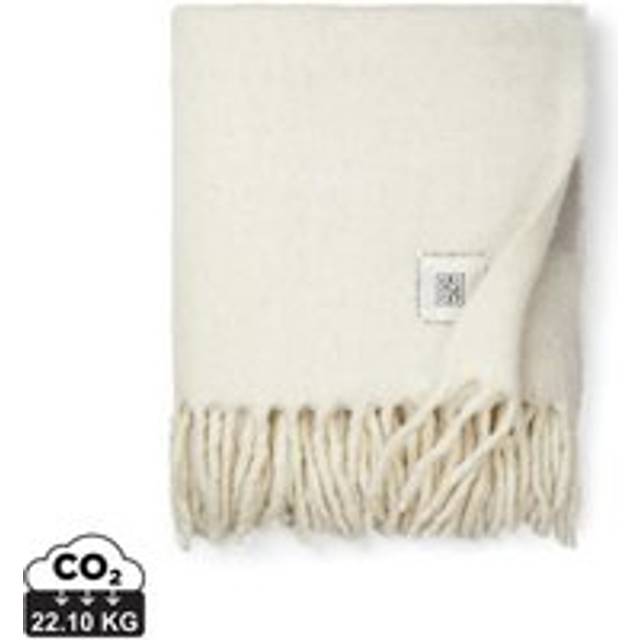 Saletto Wool Blend Blanket - Beige - One Size