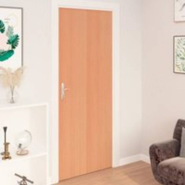 Self-adhesive Furniture Films 2 pcs Japanese Oak 500x90 cm PVC - Beige - One Size
