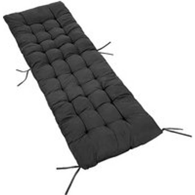 Outdoor Seat Cushion with Thick Padding for Maximum Comfort and Support - Black - One Size