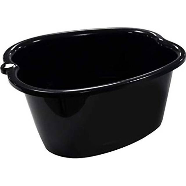 Mya 3 Colors Durable Plastic Large Foot Bath Spa Tub Basin Bucket for Soaking Feet Detox Pedicure Massage Portable