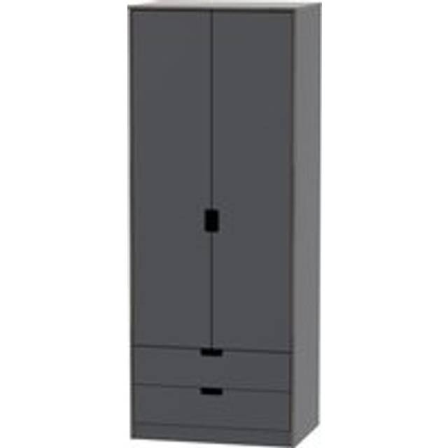 Welcome Furniture Welcome Furniutre Shanghai B 2 Drawer Double Wardrobe - Ready Assembled