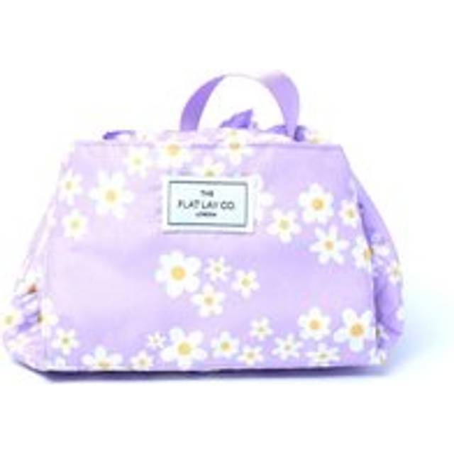 Drawstring Makeup Bag in Lilac Daisy - Multi - One Size
