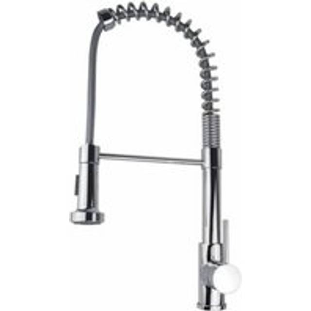 Kitchen Mixer Sink Tap Chrome - Metallic Silver - One Size