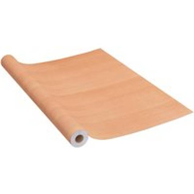 Self-adhesive Furniture Film Japanese Oak 500x90 cm PVC - Beige - One Size