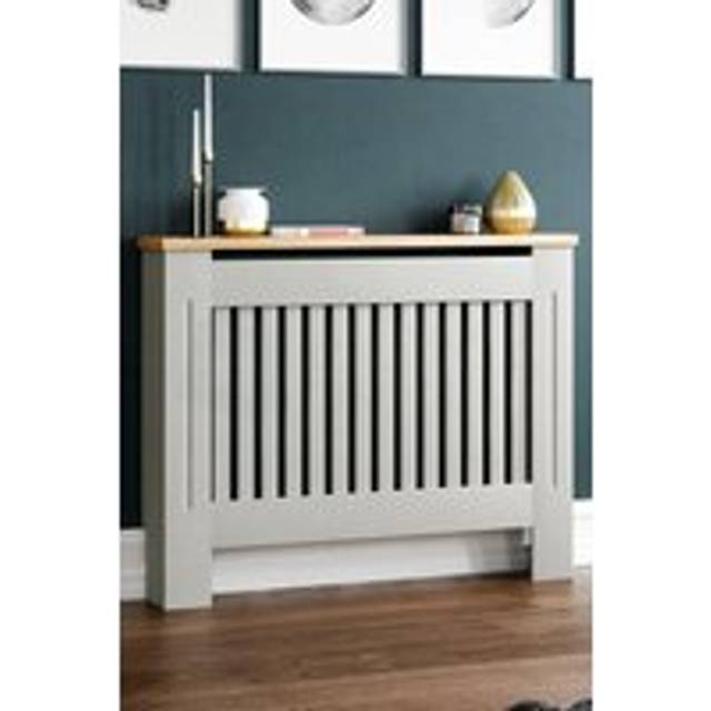 Vida Designs Arlington Radiator Cover MDF 833 x 1110 x 190 mm - Grey - One Size