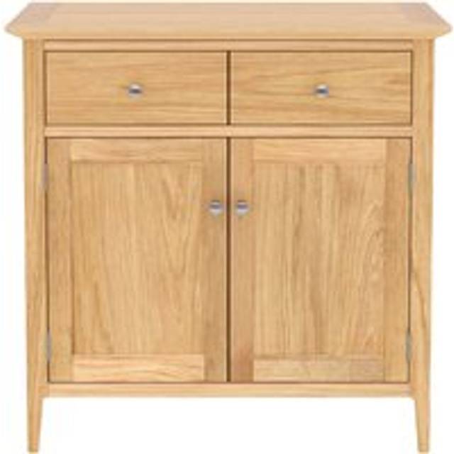 Keswick Oak Small Sideboard - Beige - One Size