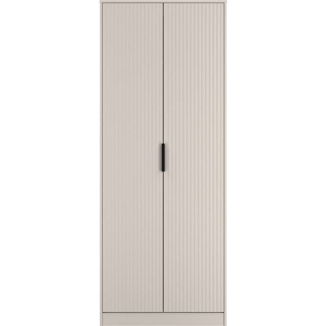 Fluted Double Wardrobe in Kashmir Matt - Ready Assembled - Lewis's Home | TJ Hughes