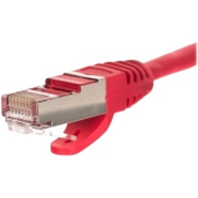 Netrack Patchkabel RJ-45 til RJ-45 50 cm S/FTP CAT 5e Rød