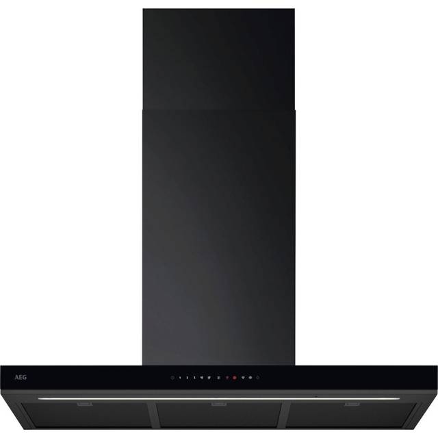 AEG GB87D91CB 8000 Series AuroraTech® 90cm Chimney Cooker Hood - Black