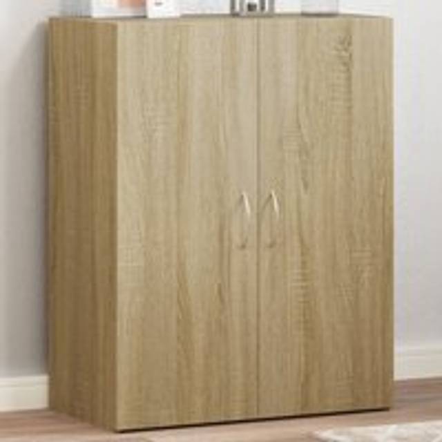 File Cabinet Sonoma Oak 60x32x77.5 cm Engineered Wood - Brown - One Size