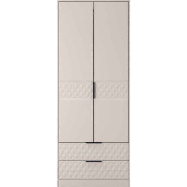 Harlequin 2 Drawer Double Wardrobe in Kashmir Matt - Ready Assembled - Lewis's Home | TJ Hughes