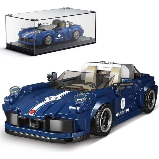MOULD KING 27040 911 Model Sports Car + Display Case 366pcs