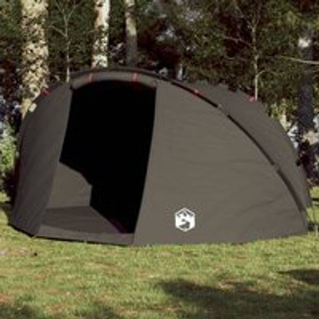 Fishing Tent 5-Person Brown Waterproof - One Size