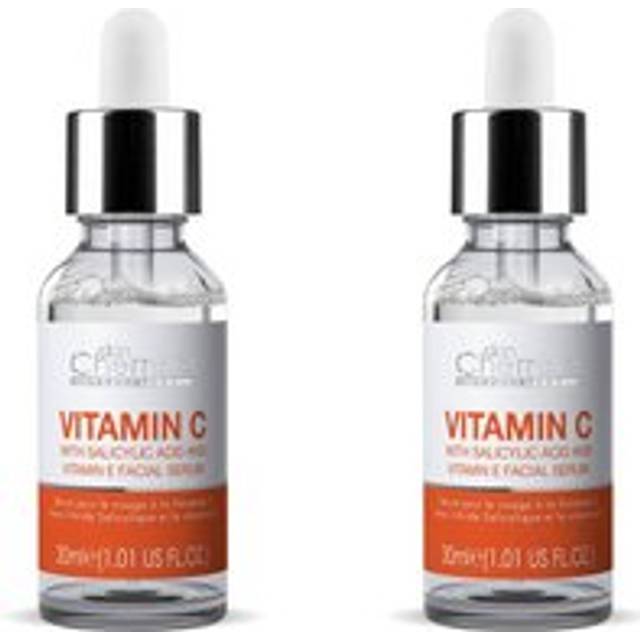 Anti-Ageing Vitamin C Salicylic Acid Facial Serum 30ml x 2 Duo Pack - White - One Size
