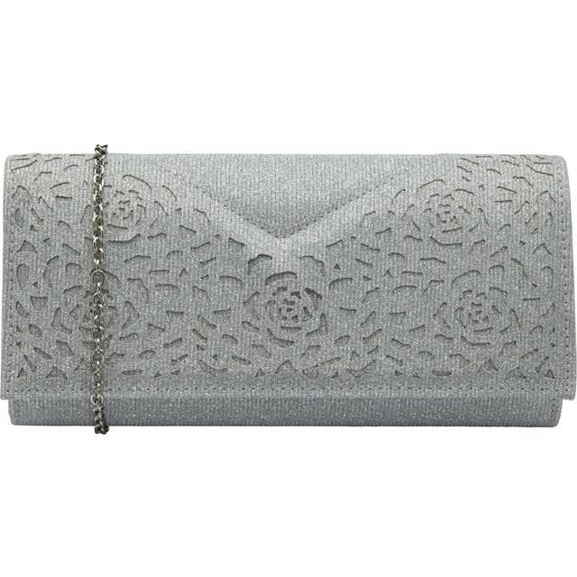 Lotus Mena Clutch Bag Colour: Silver, Size: One Size