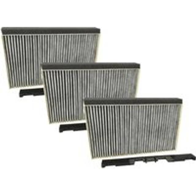Vhbw - 4x Activated Carbon Filter compatible with Bosch DWB097A52, DWB097A52/01, DWB097A52/02, DWB097A52/03 Extractor Hood - 31.5 x 21.5 x 2.3 cm