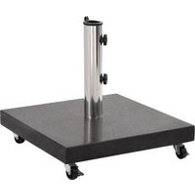 Parasol Base Granite 30 kg Square Black - One Size