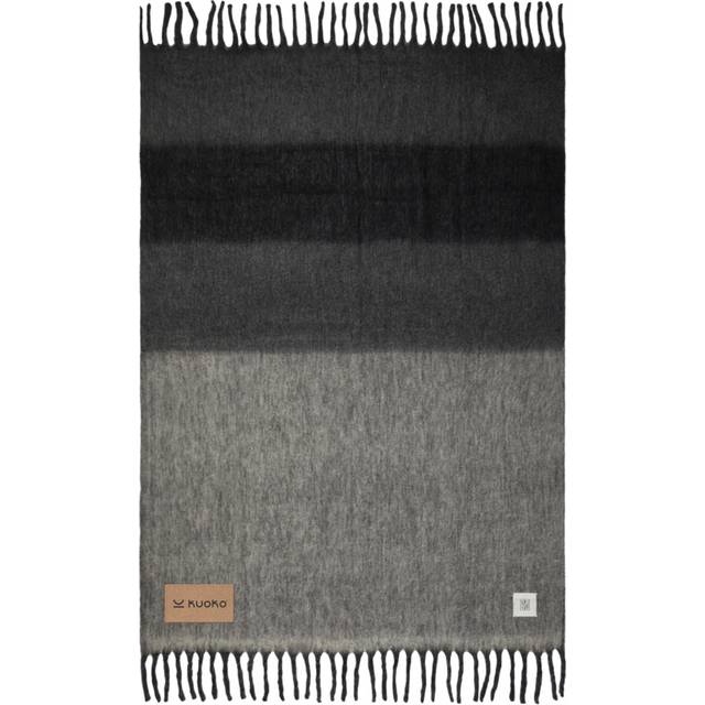 Saletto Wool Blend Blanket - Grey - One Size