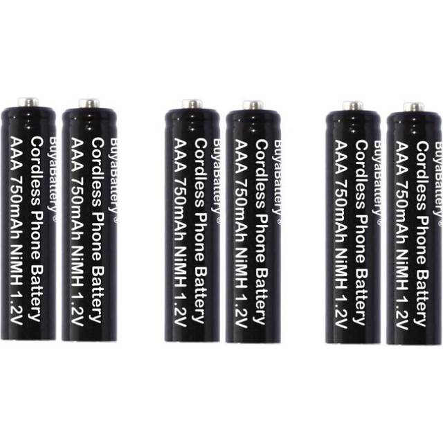 BT AAA Cordless Telephone Batteries x 6