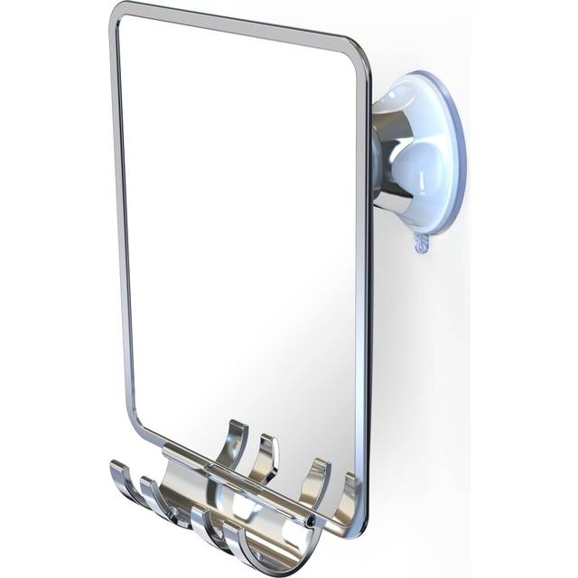 Luxo Shower Mirror  Shower Mirror fogless for Shaving with a Removable