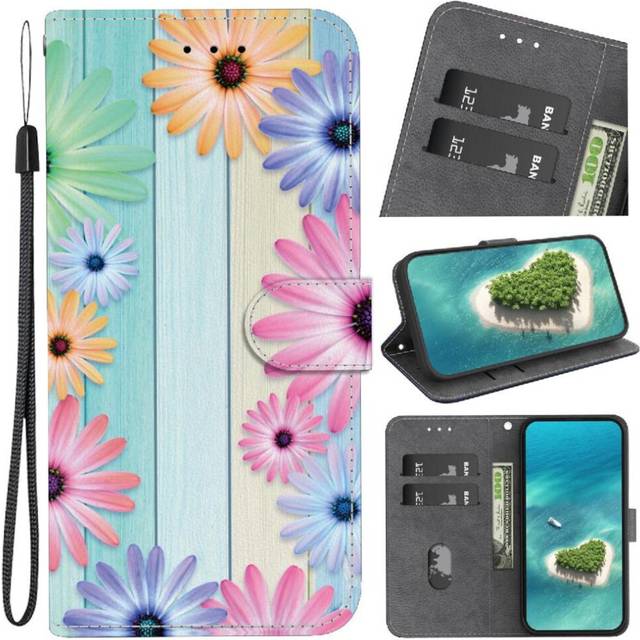 (C1 ) Case for Google Pixel 8 Pro 5g Pattern Cover Flip Leather Wallet Pu Leather