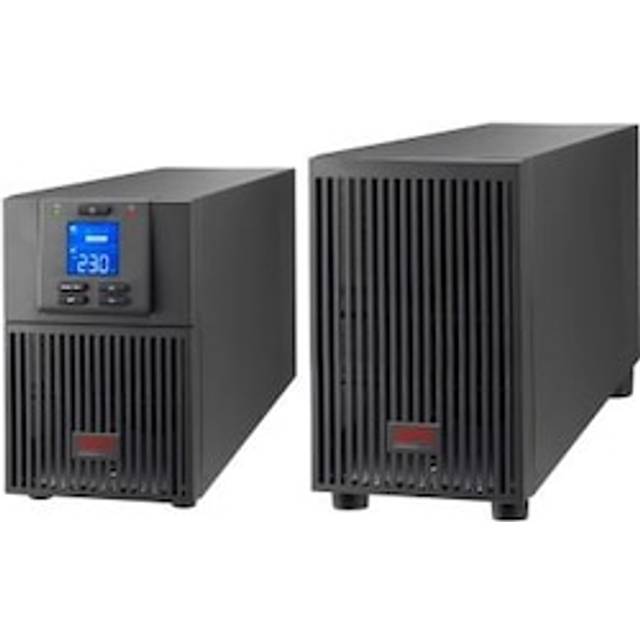 APC Easy UPS On-Line - UPS - turret, förlängd driftstid - AC 220/230/240 V - 900 Watt - 1000 VA - 1-fas - Bly-syra - USB, serial - utgångskontakter: 4 - Europa - svart, RAL 7010