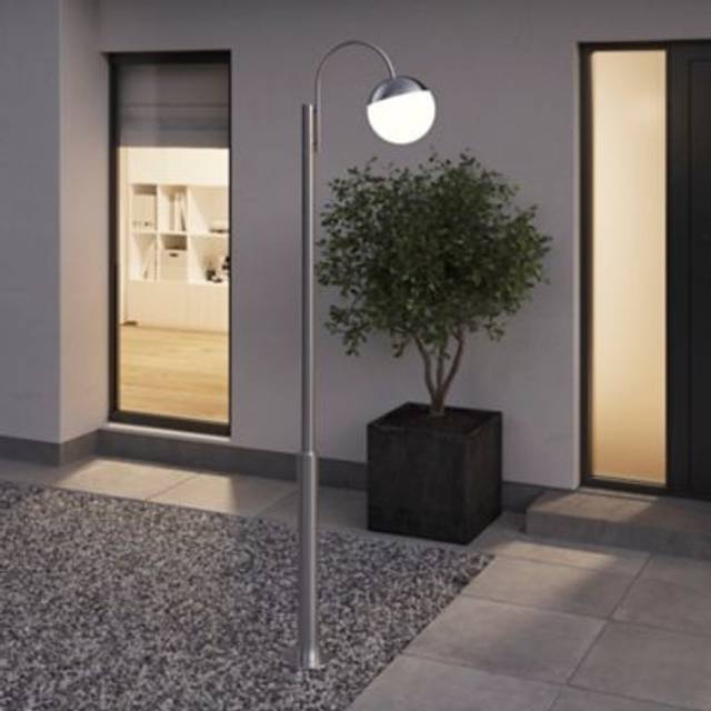 Post Lantern 1 Way E27 Outdoor Garden Light Waterproof Contemporary (H)227.4cm