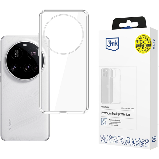 3mk Xiaomi 15 Ultra Mobilskal Clear - Transparent