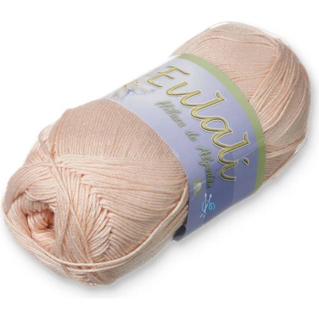 EULALI [100grs] by Omega - Bright 100% Mercerized Egyptian Cotton Thread - Color: 20 Skin