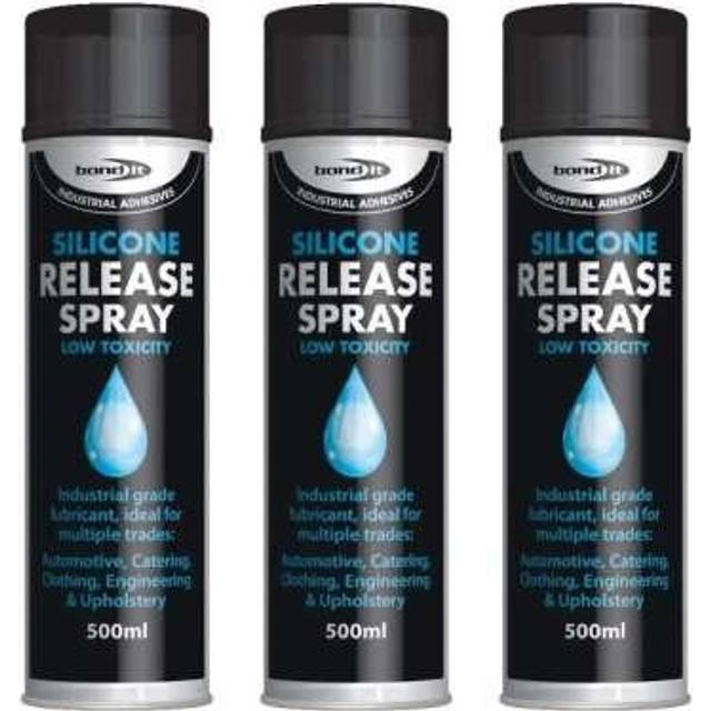 Bond It Silicone Release Spray - 500ml BISR500 (Pack of 3)