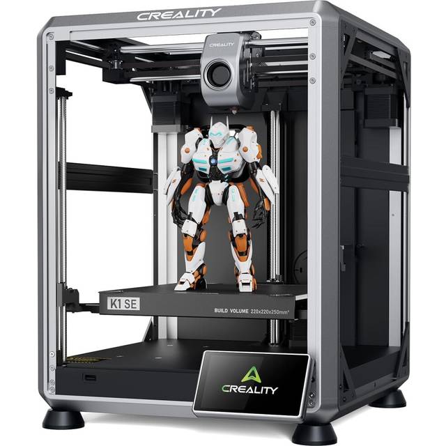 K1 SE 3D Printer, 2024 New Version 600mm/s High-Speed Hands-Free Auto Leveling Flagship-Level Direct Extruder Quick-swap Tri-Metal Nozzle K1 Upgrade