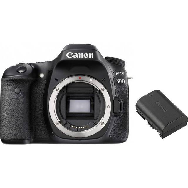CANON EOS 80D Body + CANON LP-E6N Battery