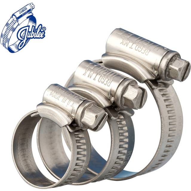 (13-20mm) Jubilee Clip Marine Grade Stainless Steel SS316 Hose Clamp