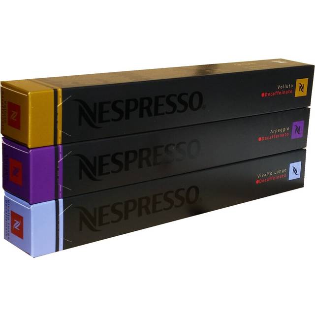 Nespresso Decaffeinato Variety, 30 Capsules