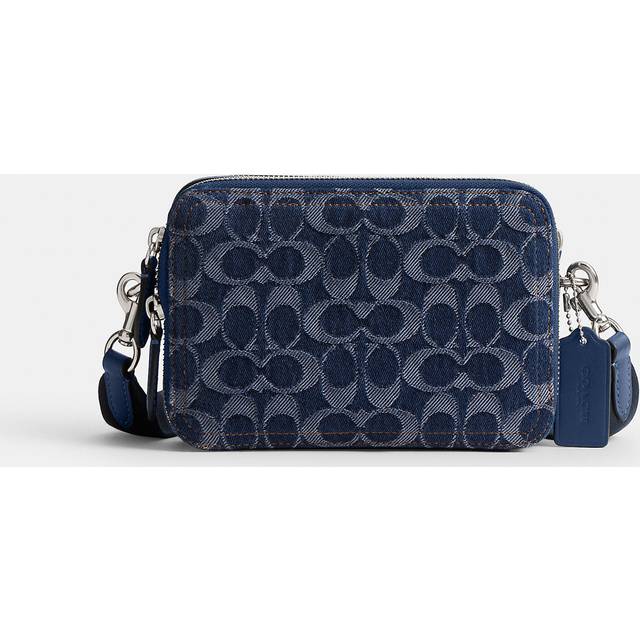 Charter Crossbody Bag 19 In Signature Denim