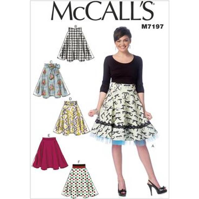Mccalls sewing pattern 7197 women 6-8-10-12-14