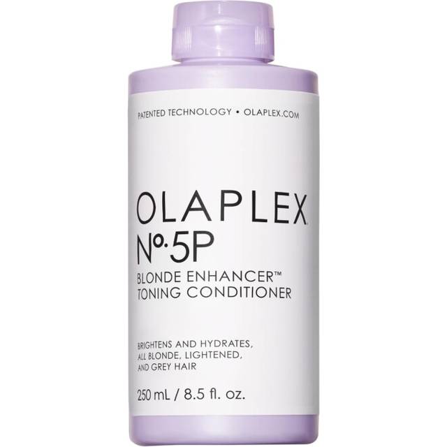 Olaplex No. 5P Blonde Enhancer Toning Conditioner, Brightens All Blonde, Lightened, & Grey Hair, Repairs, Protects & Hydrates All Hair Types, 250 ml