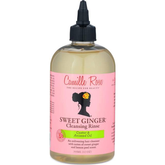Camille Rose Sweet Ginger Hair Cleansing Rinse Shampoo for All Hair Types, Castor and Aniseed Oil, 355 ml (Pack of 1)