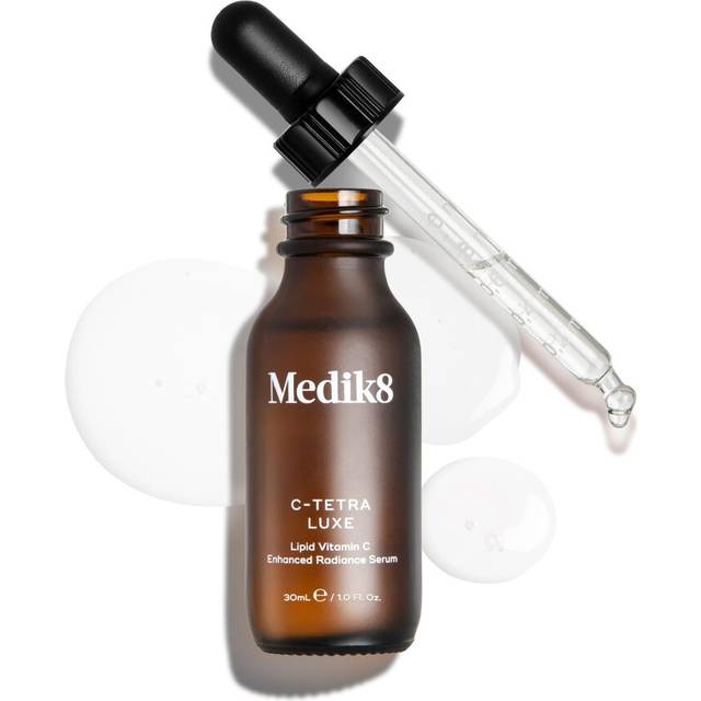 Medik8 C-Tetra Luxe - Lipid 14% Vitamin C Enhanced Radiance Serum -Smooths Fine Lines & Uneven Tone - Antioxidant & Nourishing - Dull, Dry Skin Types