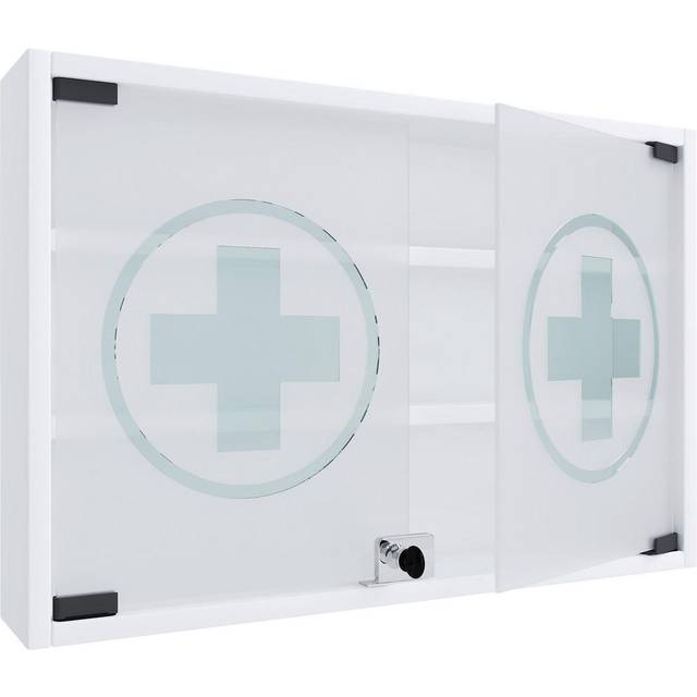 (Without Basin, Has Doors) Medizinschrank Arzneischrank Hustila M