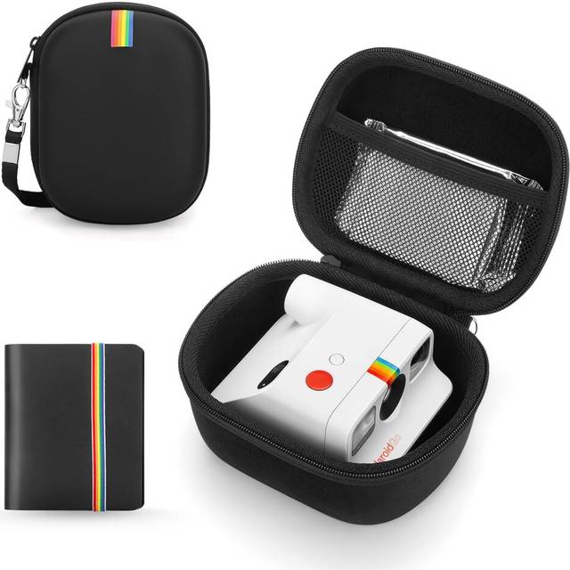 Yinke Polaroid Go 9035/9071/9070 Instant Camera Case with Photo Album, Hard Protective Case Children's Camera Travel Bag Cover -Gift for Christmas